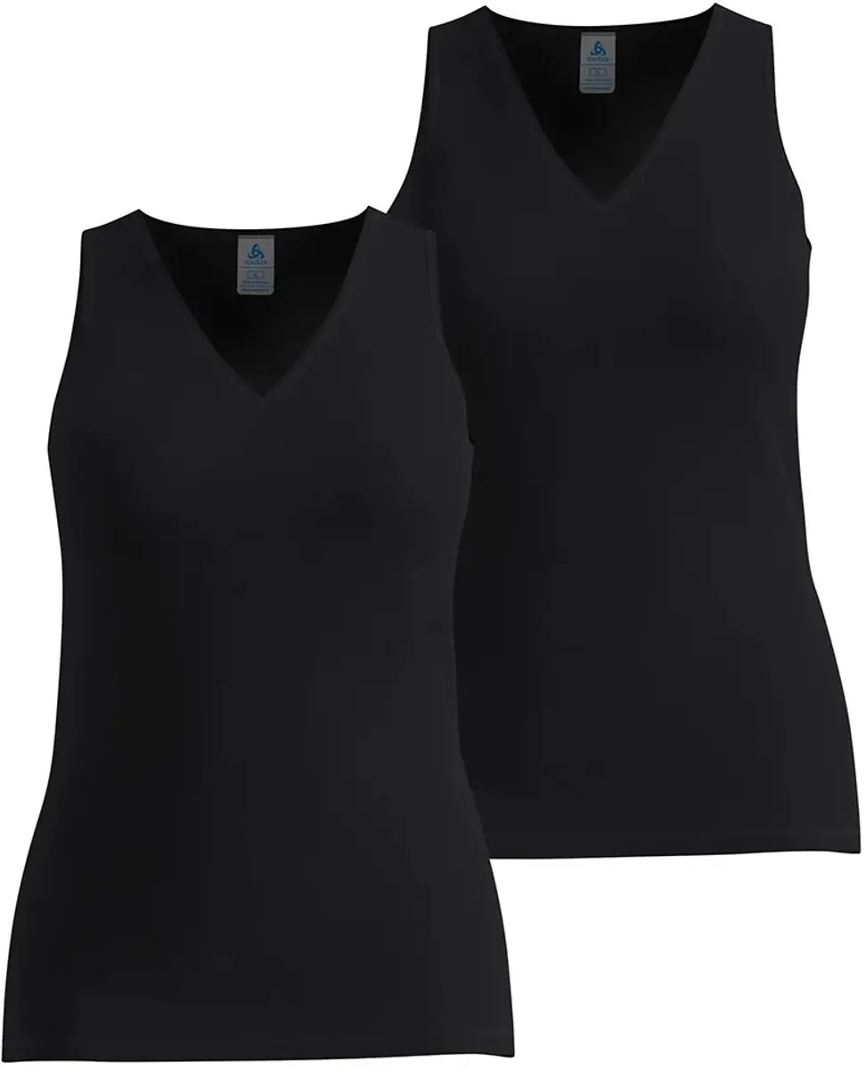 Odlo Active Light Mouwloos T-shirt 2 Eenheden Zwart M Vrouw