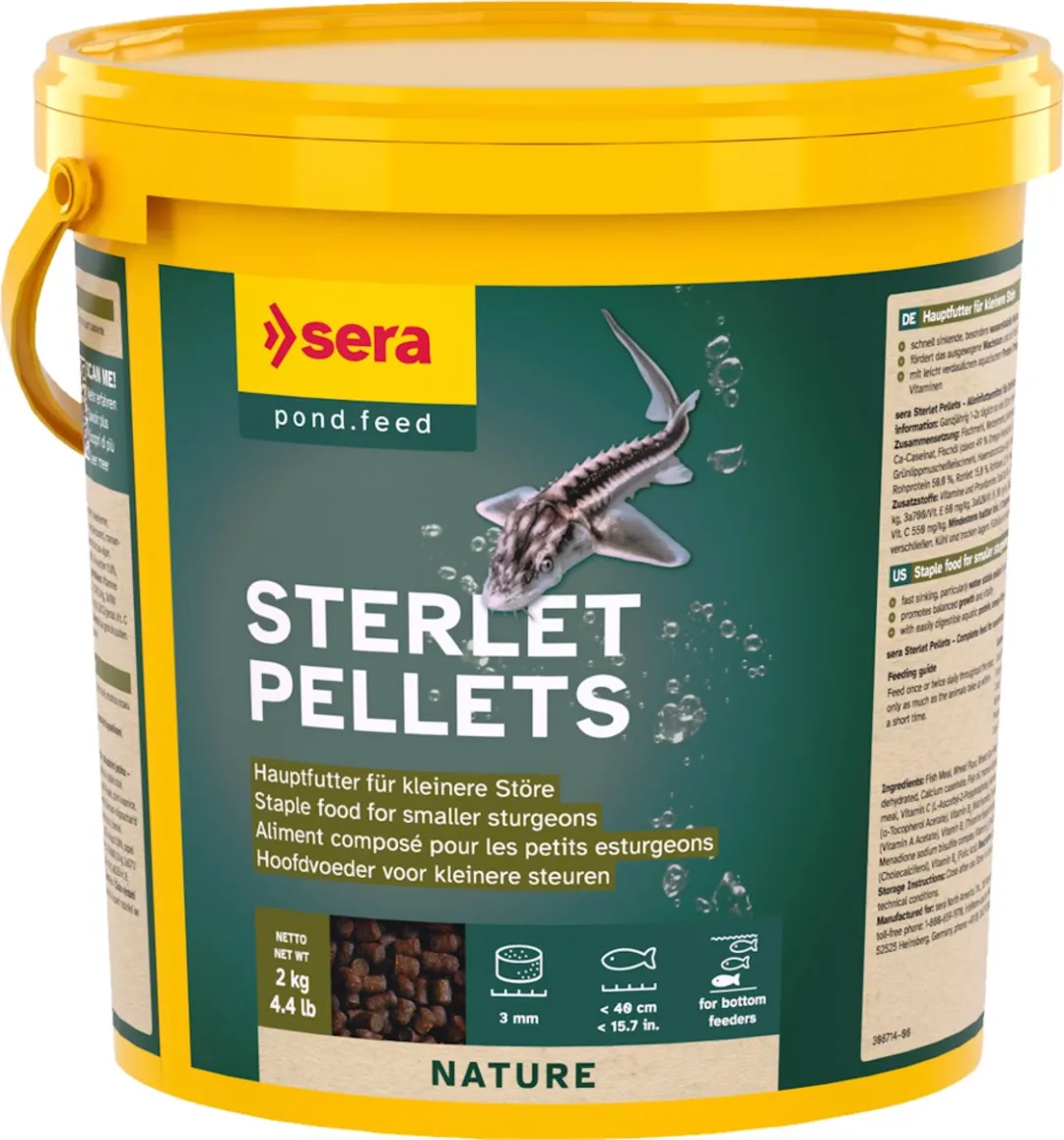 Sera Steurvoer Medium - 2.2L