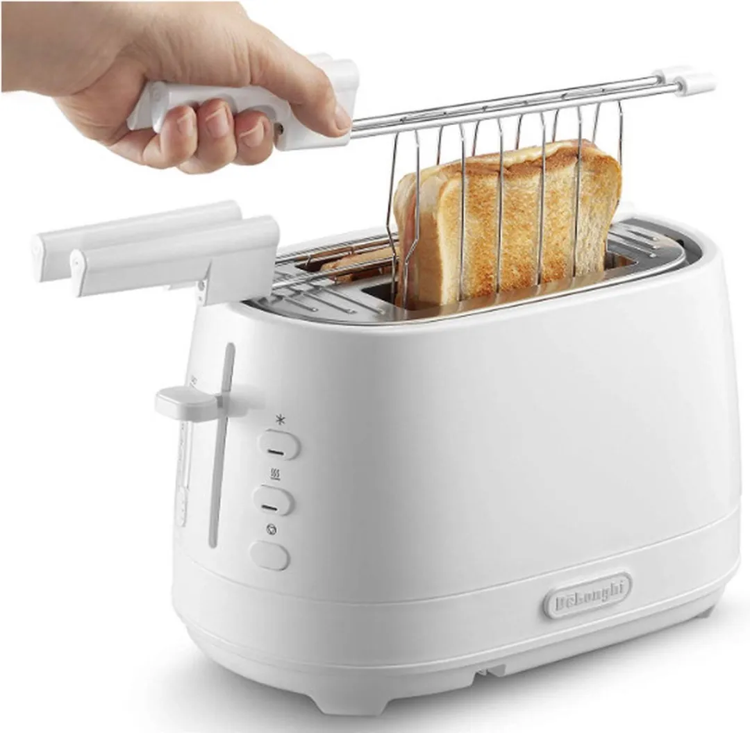De'Longhi CTLAP2203.W Broodrooster 2 Sneden