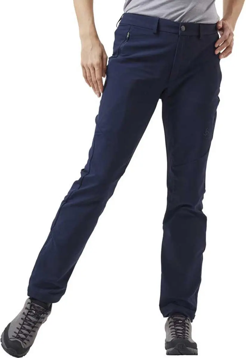 Odlo Ascent Warm Broek Blauw 34 Vrouw