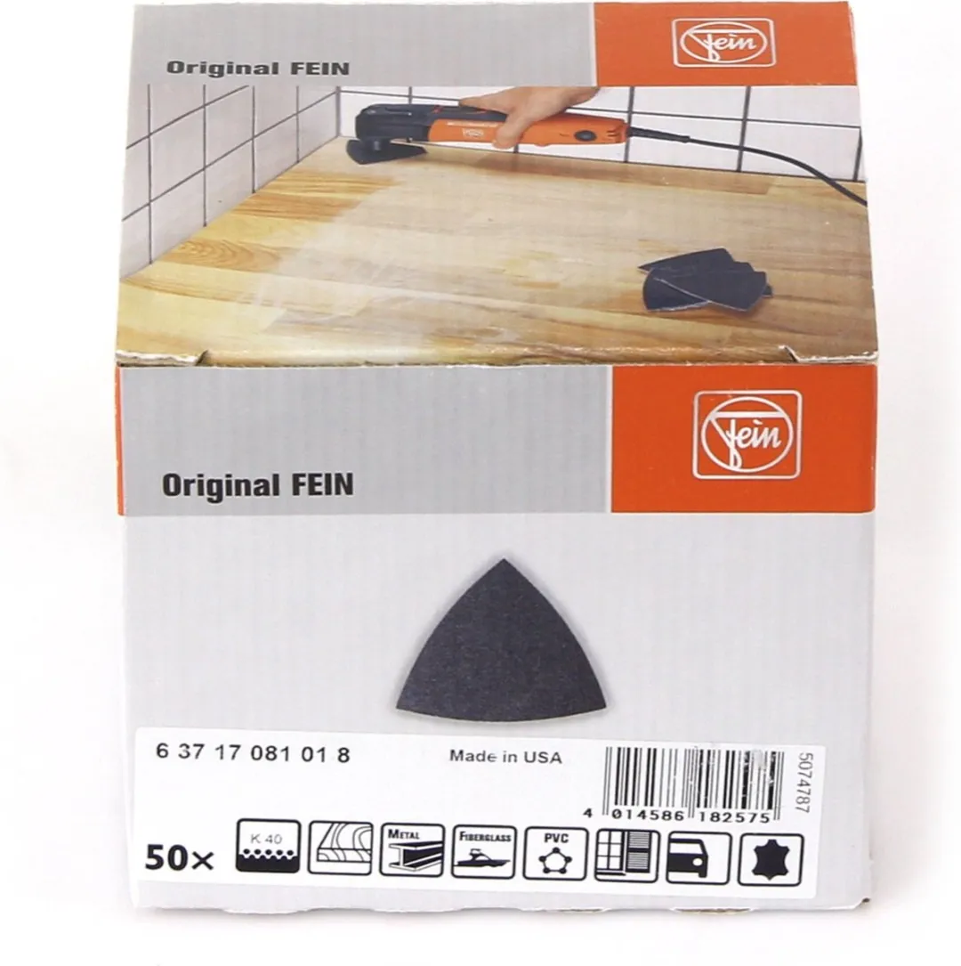 Fein Schuurpapier 40 korrel - 50 Stuks - afbeelding 6 van 6