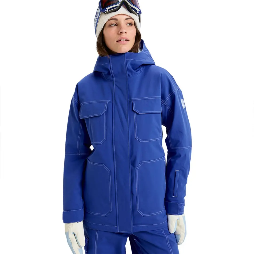 Roxy Chloe Kim Jas Blauw L Vrouw