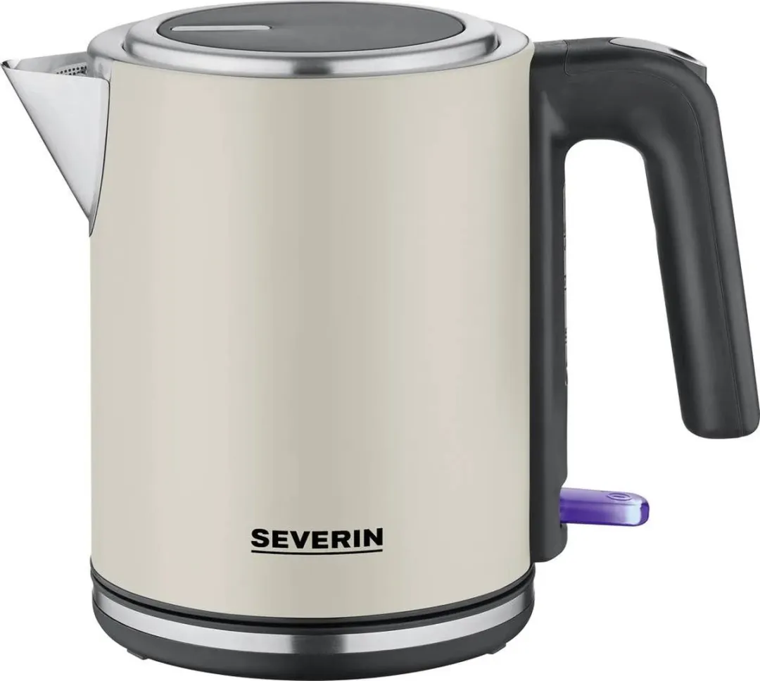 Severin WK 9577 Waterkoker 2400W - 1L - Beige/Zwart
