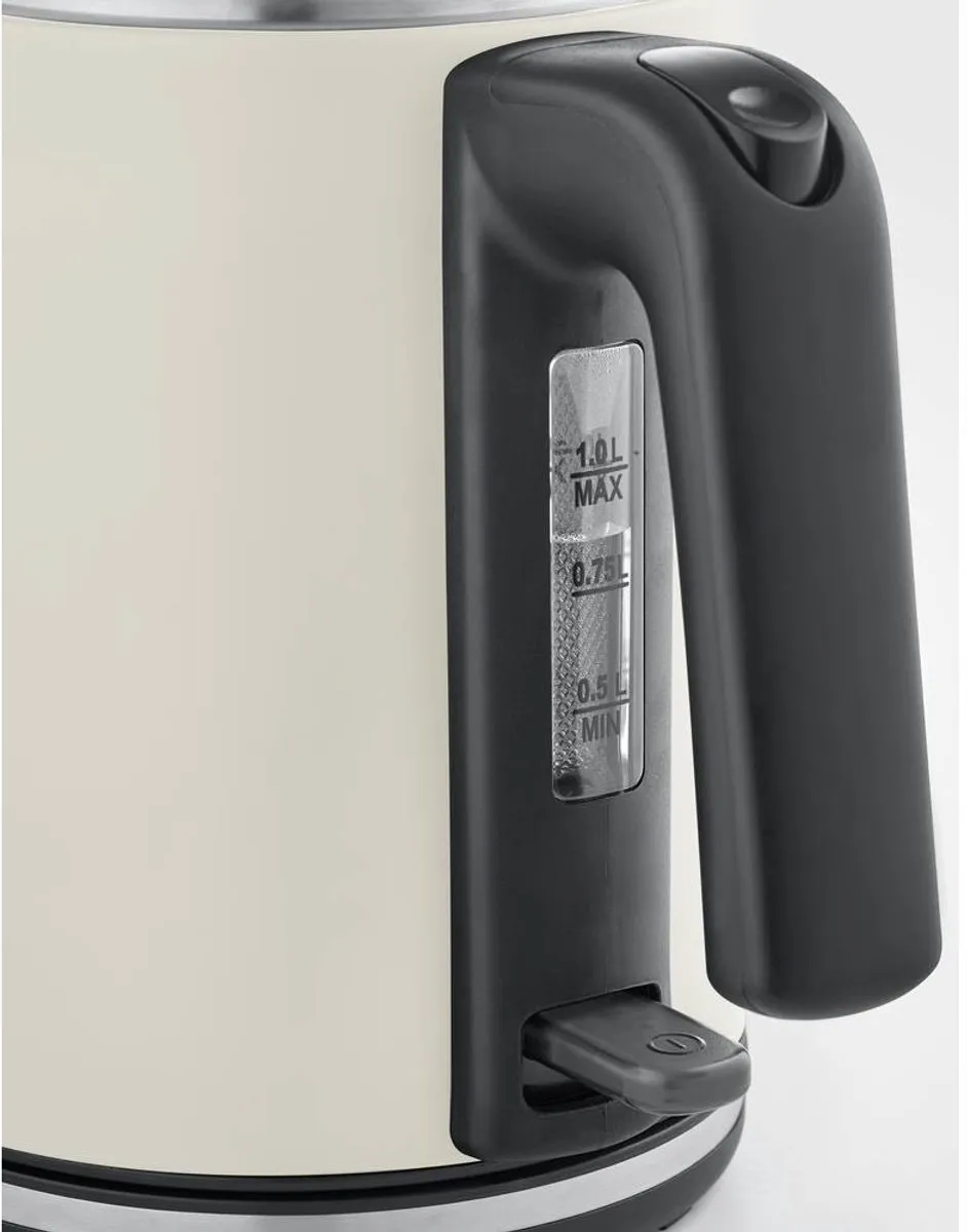 Severin WK 9577 Waterkoker 2400W - 1L - Beige/Zwart