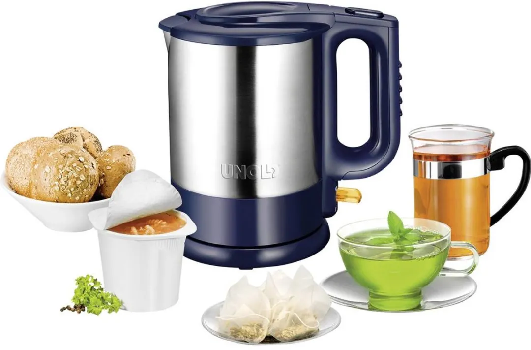 Unold 18018 Waterkoker 2200W 1,5L - RVS/Blauw - afbeelding 6 van 6