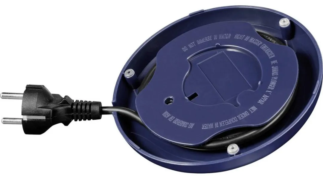 Unold 18018 Waterkoker 2200W 1,5L - RVS/Blauw