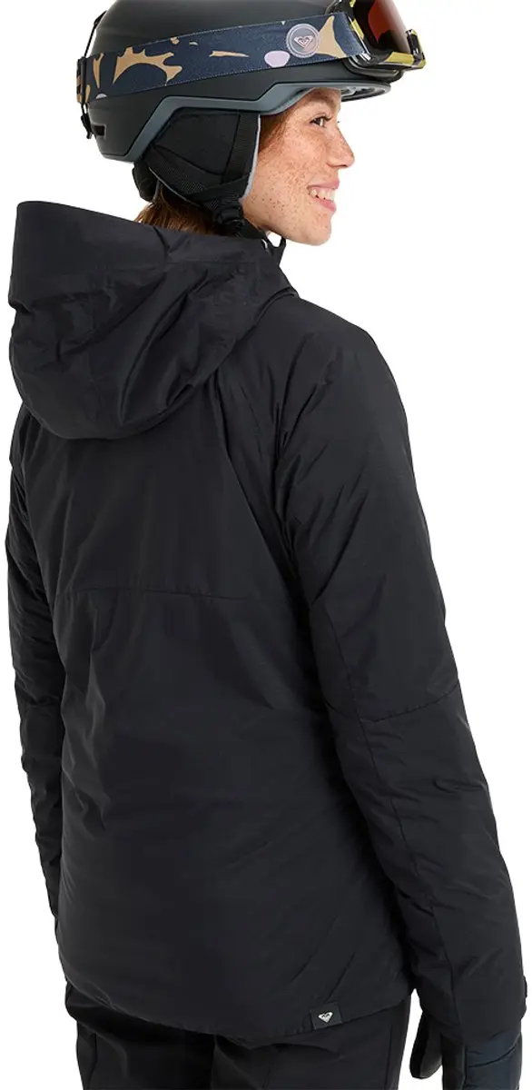 Roxy Luna Frost Dames Snowboardjas - Zwart - afbeelding 2 van 6