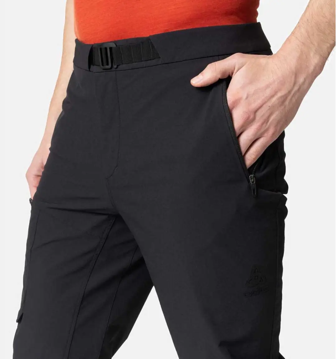 Odlo Ascent Heren Broek - Zwart - 48 - afbeelding 4 van 5