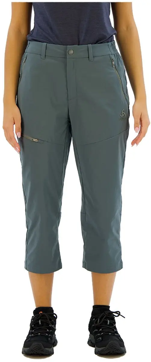 Odlo Ascent Light 3/4-broek Grijs 36 Vrouw