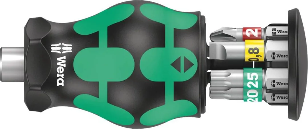 Wera Kraftform Kompakt Stubby Magazin 6-delig