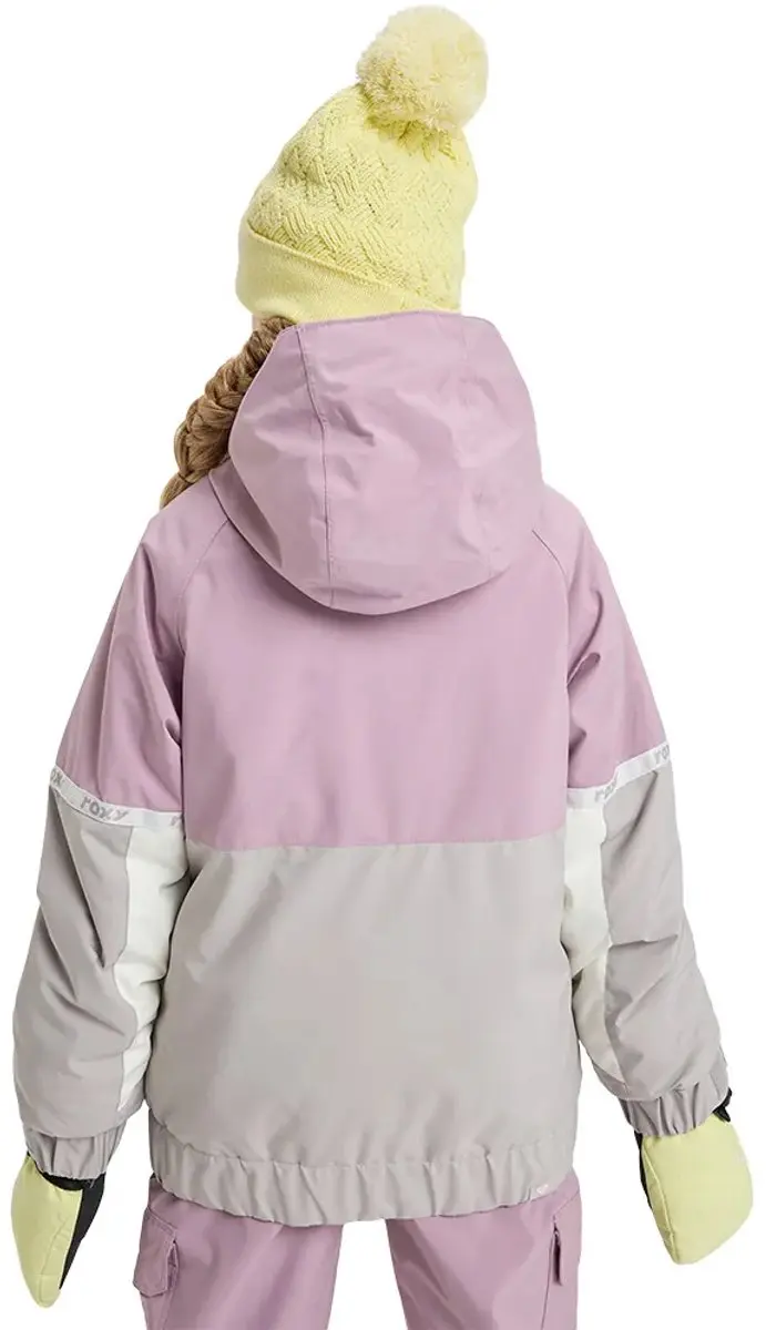 Roxy Hekla Ice Meisjes Ski-jas - 140 - Discreet Mauve - afbeelding 3 van 6