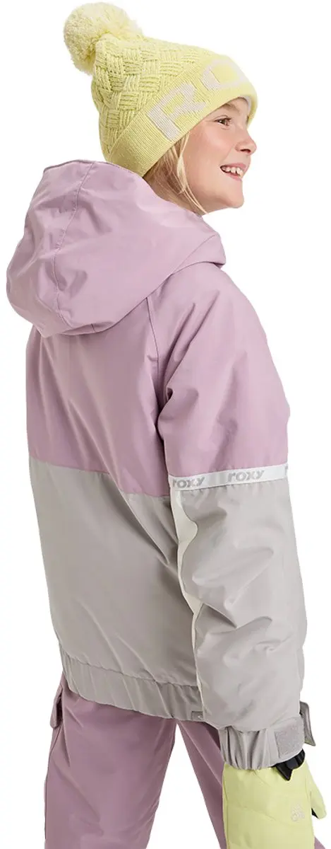 Roxy Hekla Ice Meisjes Ski-jas - 140 - Discreet Mauve - afbeelding 4 van 6