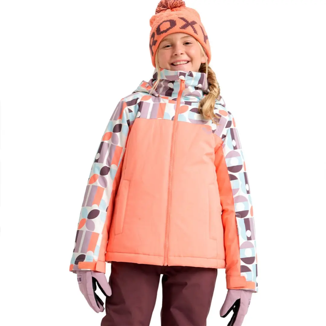 Roxy Galaxy Jas Oranje 12 Years Meisje