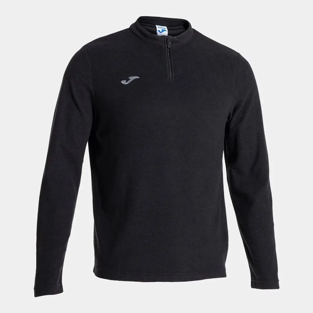 Joma Cervino Ii Fleece Met Volledige Rits Zwart 9-10 Years Kinderen
