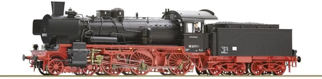 Roco 71397 H0 stoomlocomotief BR 38 2833 van de DR