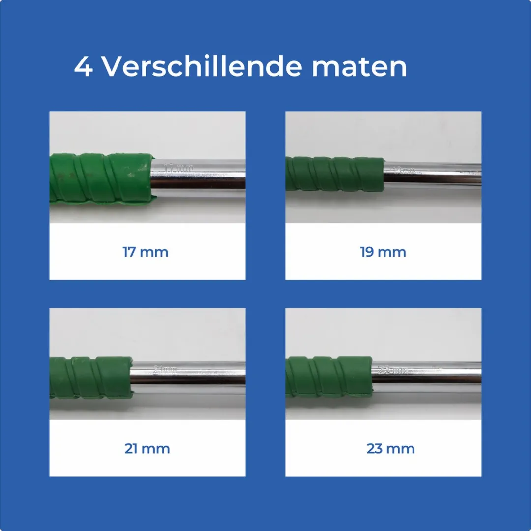 TETRA Kruissleutel - Reservewiel Verwisselen - 17, 19, 21 & 23 MM - Wielbouten Gereedschap