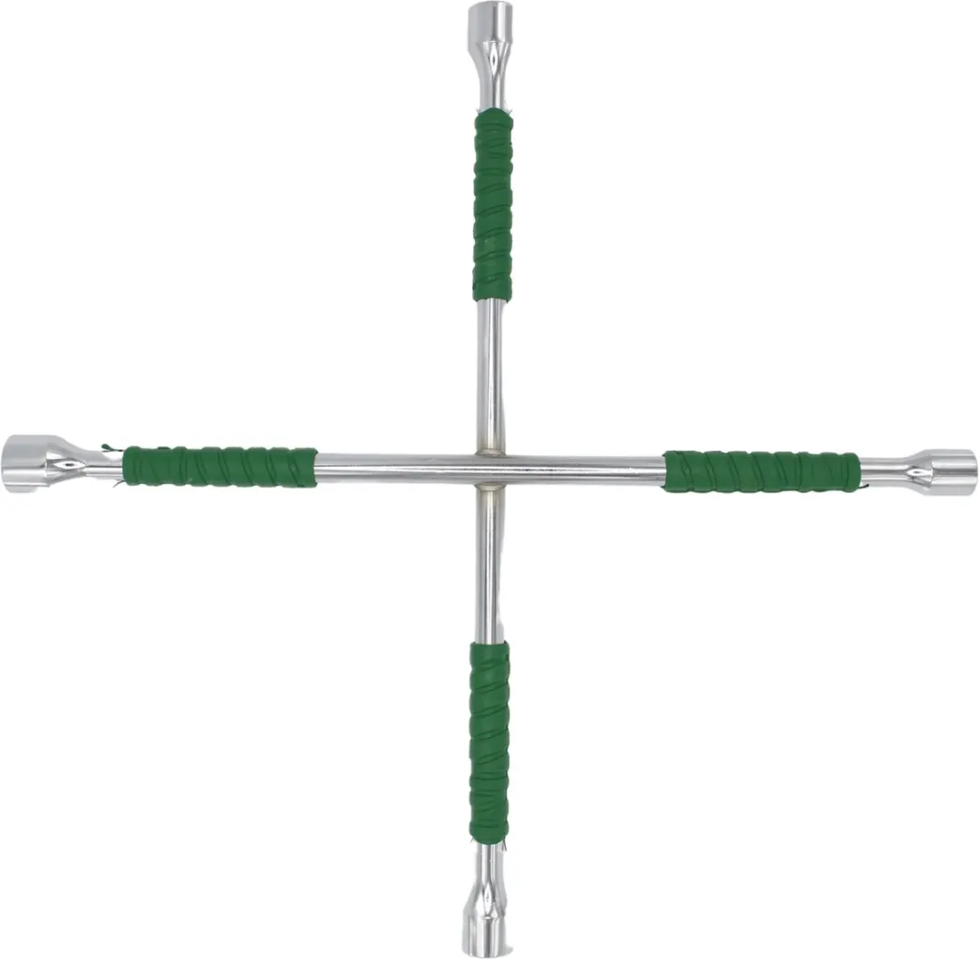 TETRA Kruissleutel - Reservewiel Verwisselen - 17, 19, 21 & 23 MM - Wielbouten Gereedschap