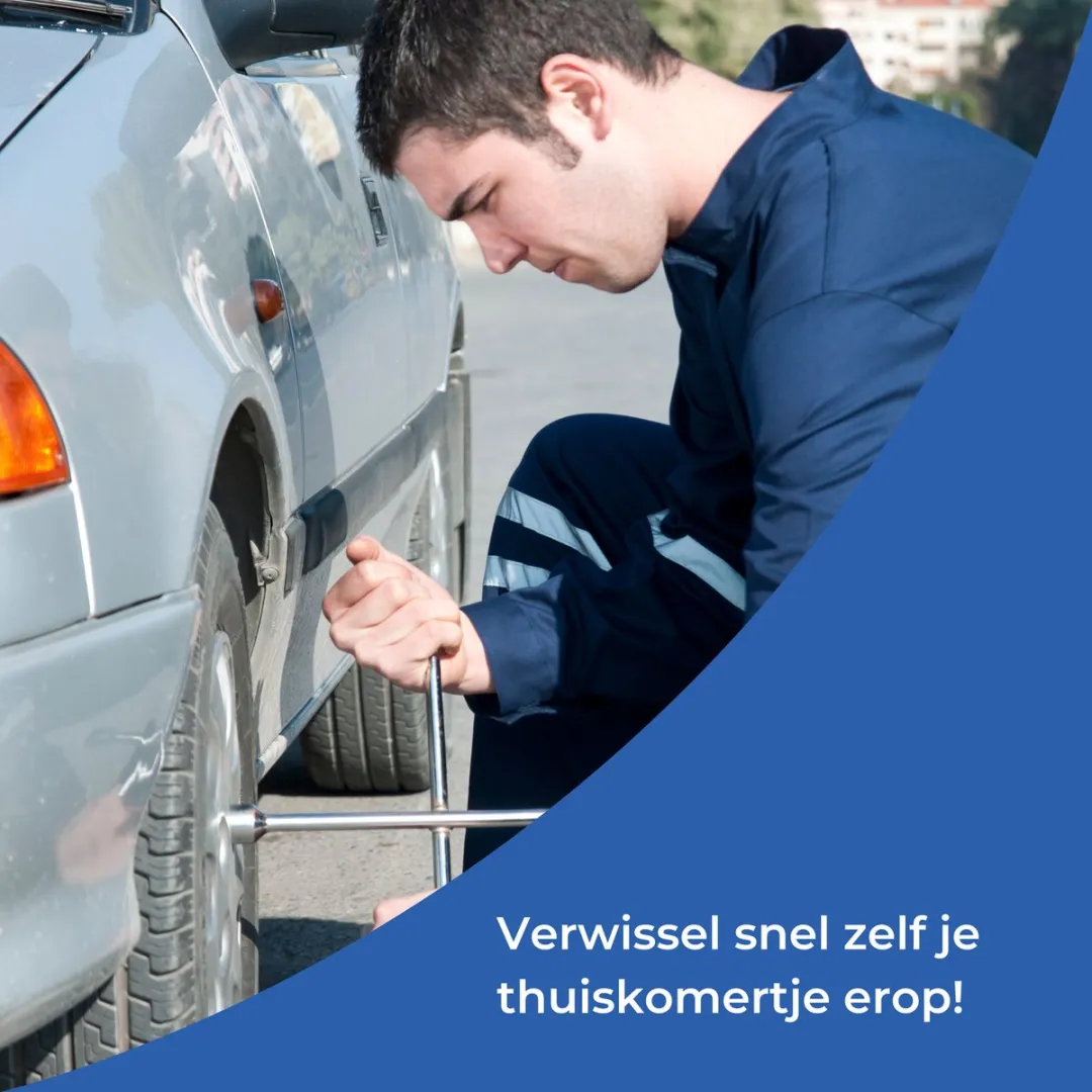 TETRA Kruissleutel - Reservewiel Verwisselen - 17, 19, 21 & 23 MM - Wielbouten Gereedschap