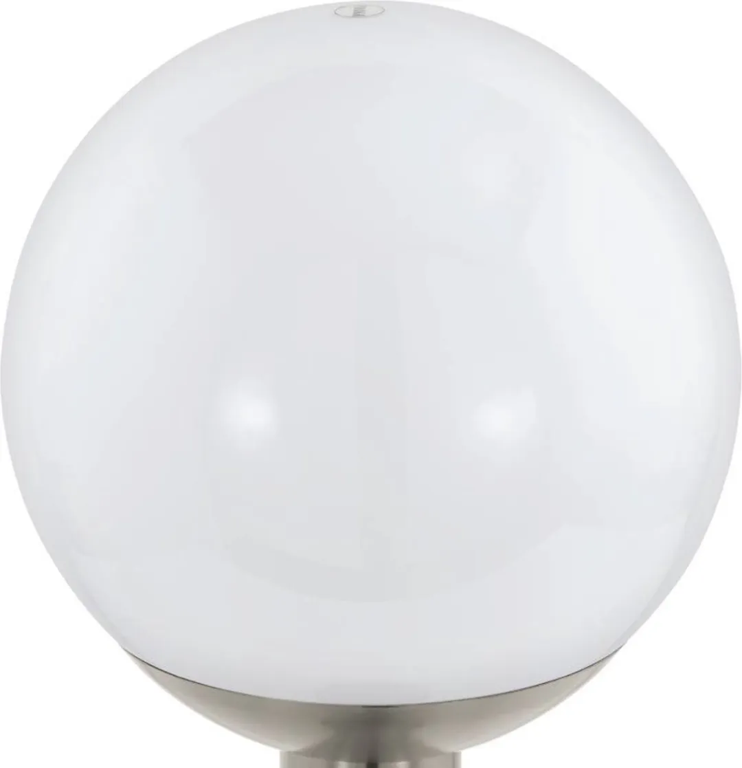EGLO connect.z Nisia-Z Smart Sokkellamp E27 - 52,5cm - Wit/RVS - RGB & Wit - Zigbee