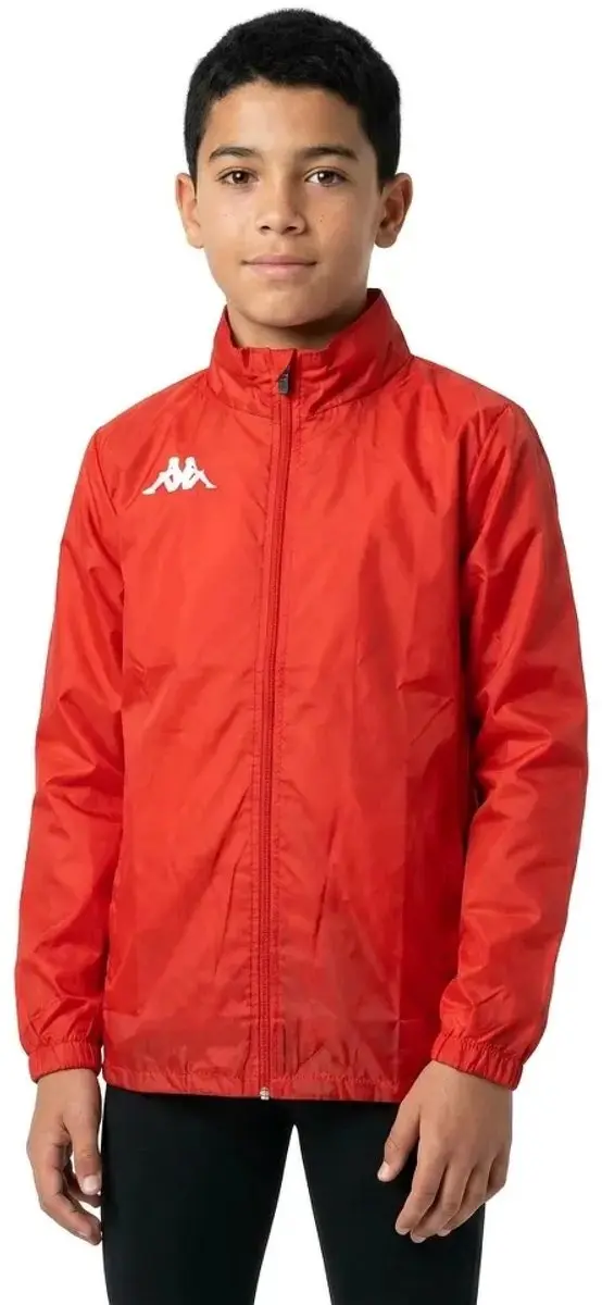 Kappa Wister Windbreaker Jas Kinderen - Rood - S - afbeelding 3 van 3