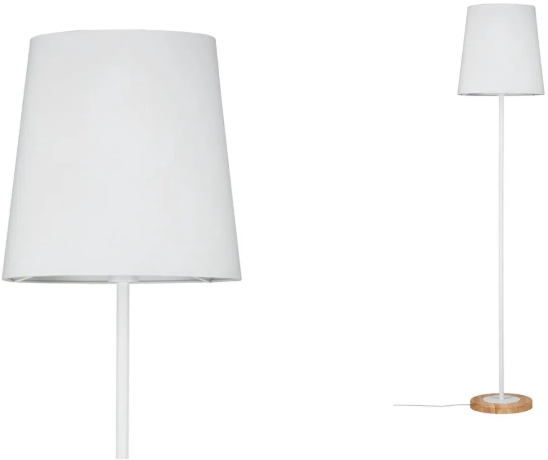 Paulmann Stellan Staande Lamp E27 20W - Hout/Wit