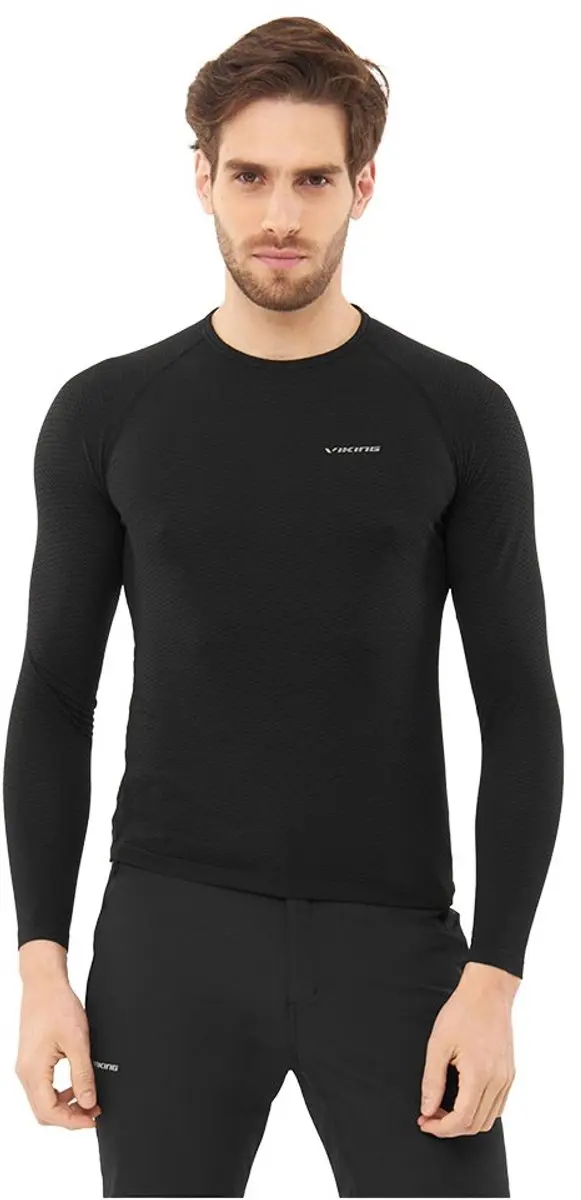 Viking Easy Dry T-shirt Met Lange Mouwen Zwart 2XL