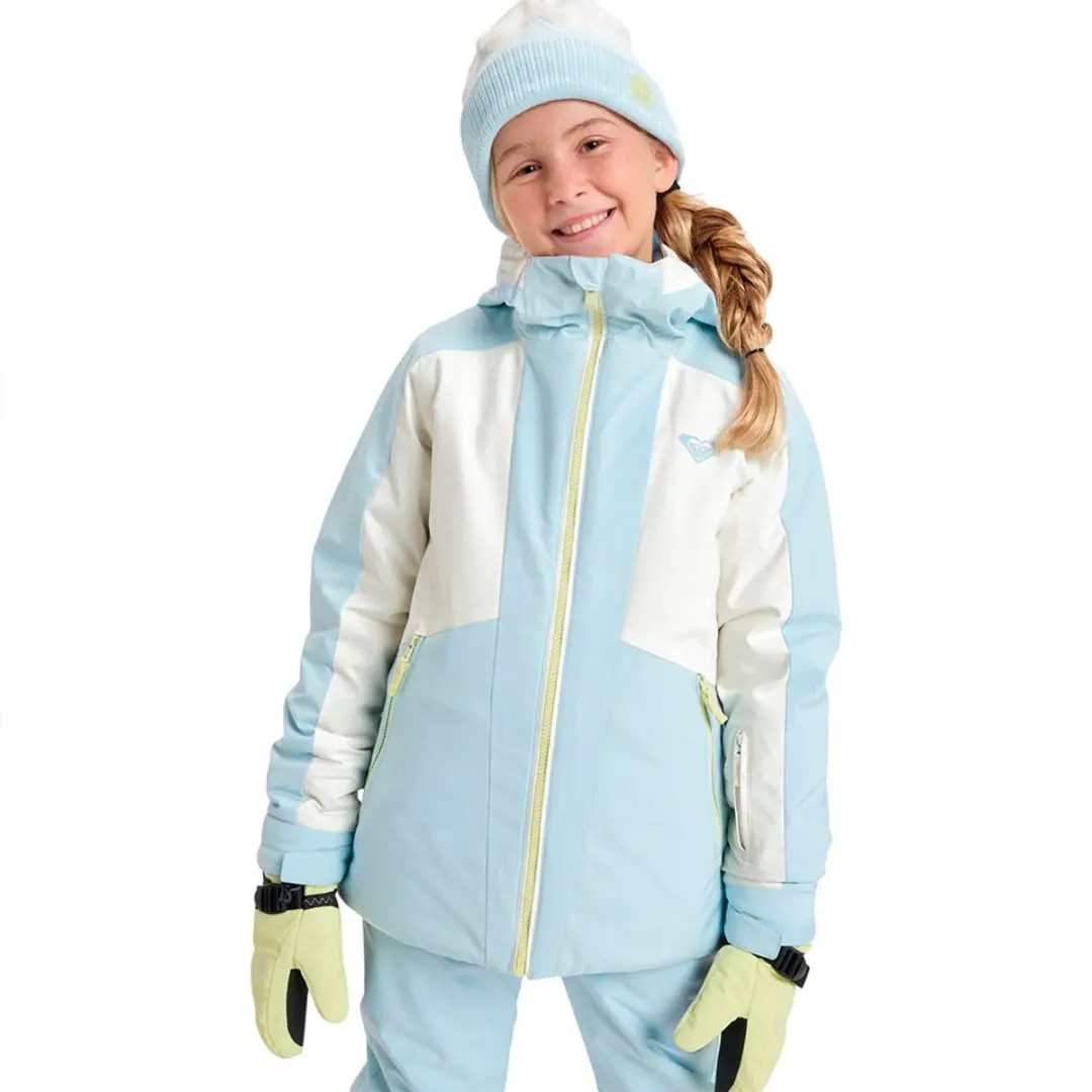 Roxy Drea Mountains Jas Blauw 8 Years Meisje