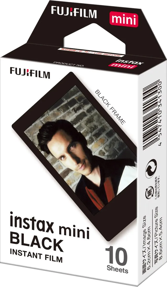 FUJIFILM instax mini 12 Monochrome Bundel - Camera - 20 Stuks