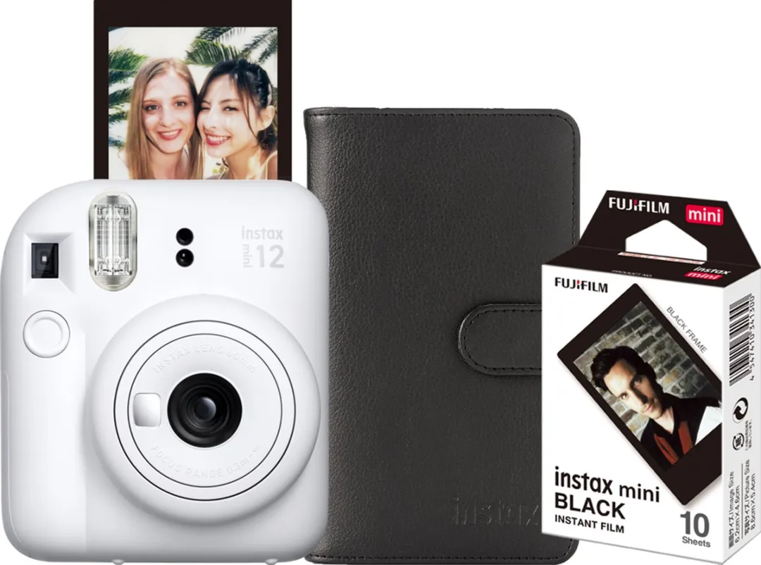 FUJIFILM instax mini 12 Monochrome Bundel