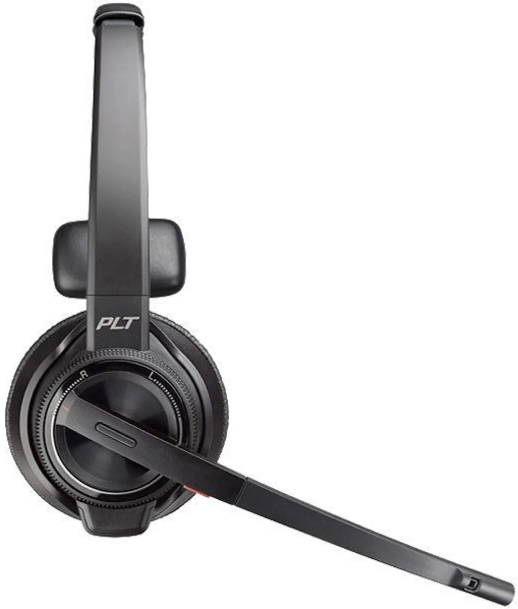 Poly Savi 8210 UC Headset - DECT - Zwart