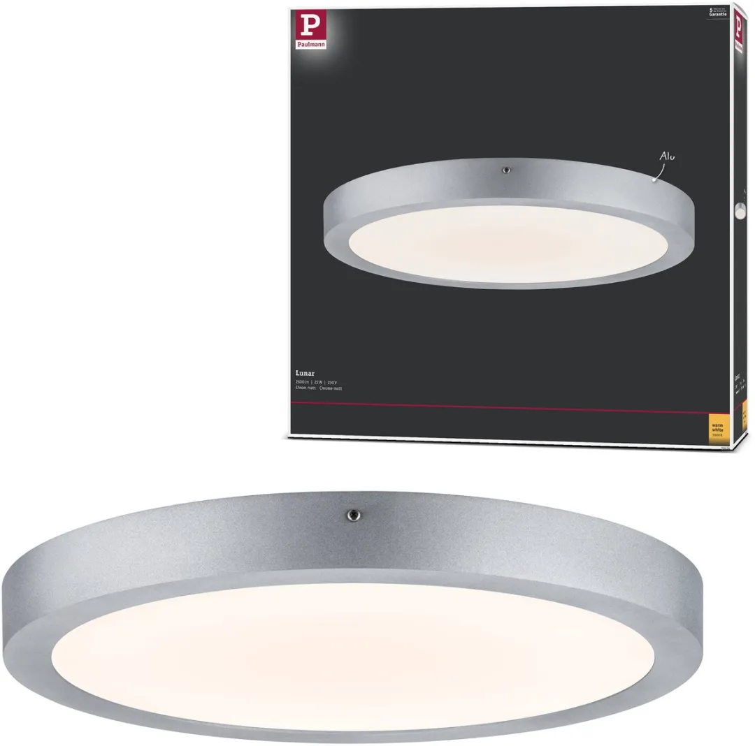 Paulmann LED-paneel Lunar Rond 400mm 22W 1700lm