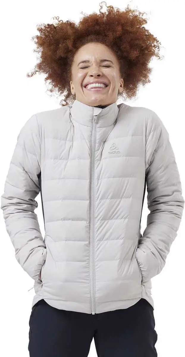 Odlo Ascent N-thermic Hybrid Jas Grijs M Vrouw