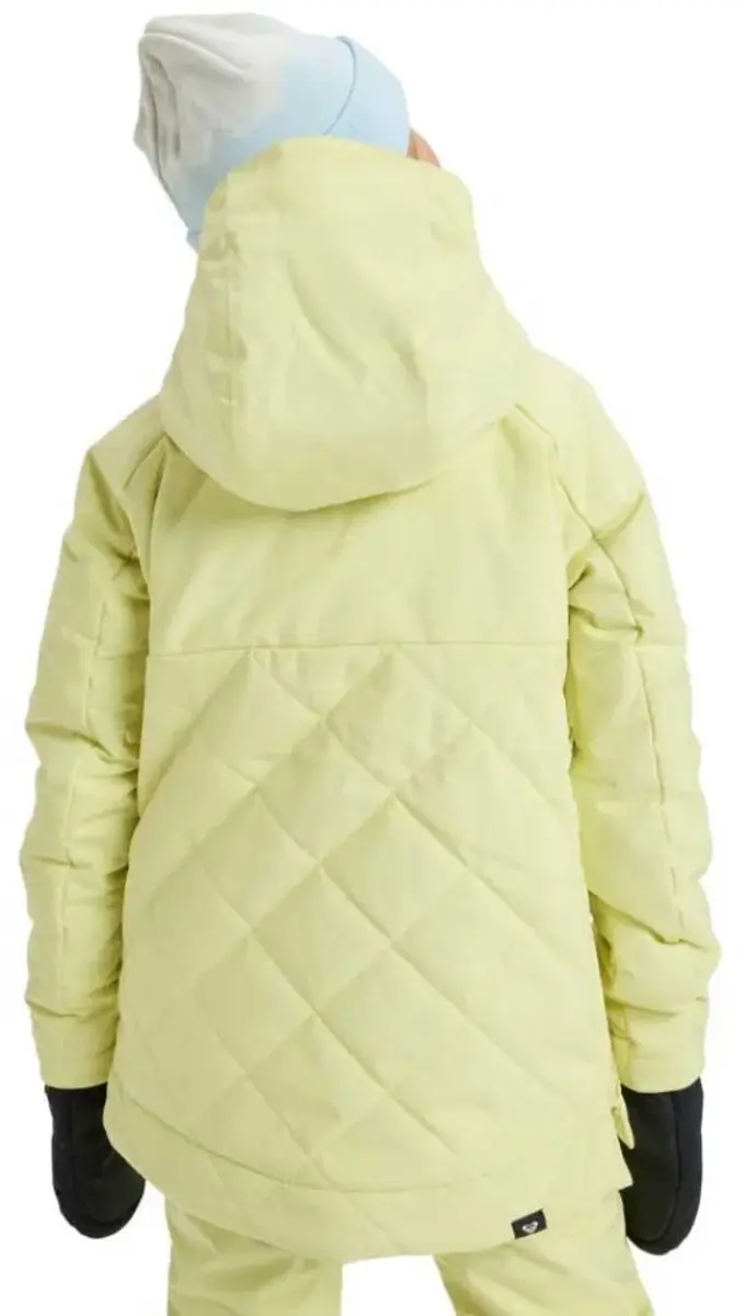 Roxy Radiant Lines Meisjes Ski-jas - Yellow Pear - afbeelding 3 van 6