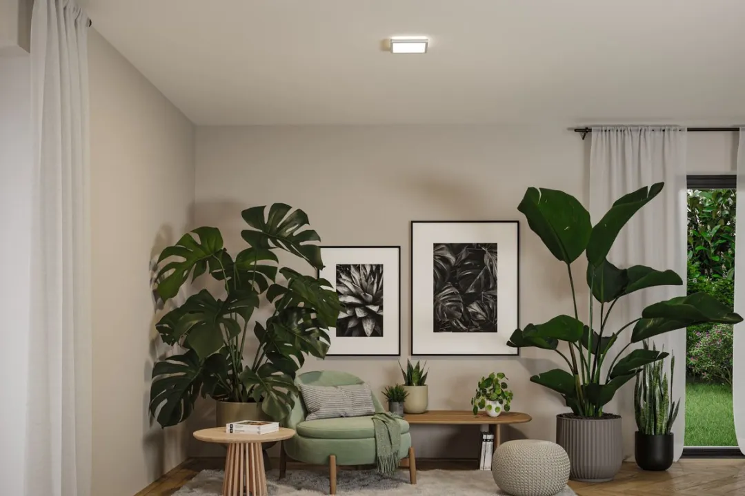 Paulmann Atria Shine LED-paneel 8W 1160lm 3000-6500K - 190x190mm Wit
