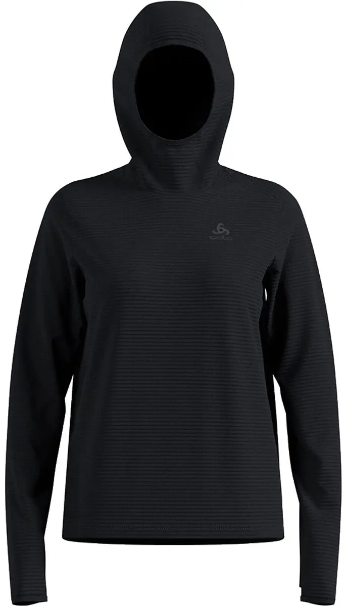 Odlo Essential Thermal Fleece Met Volledige Rits Zwart M Vrouw