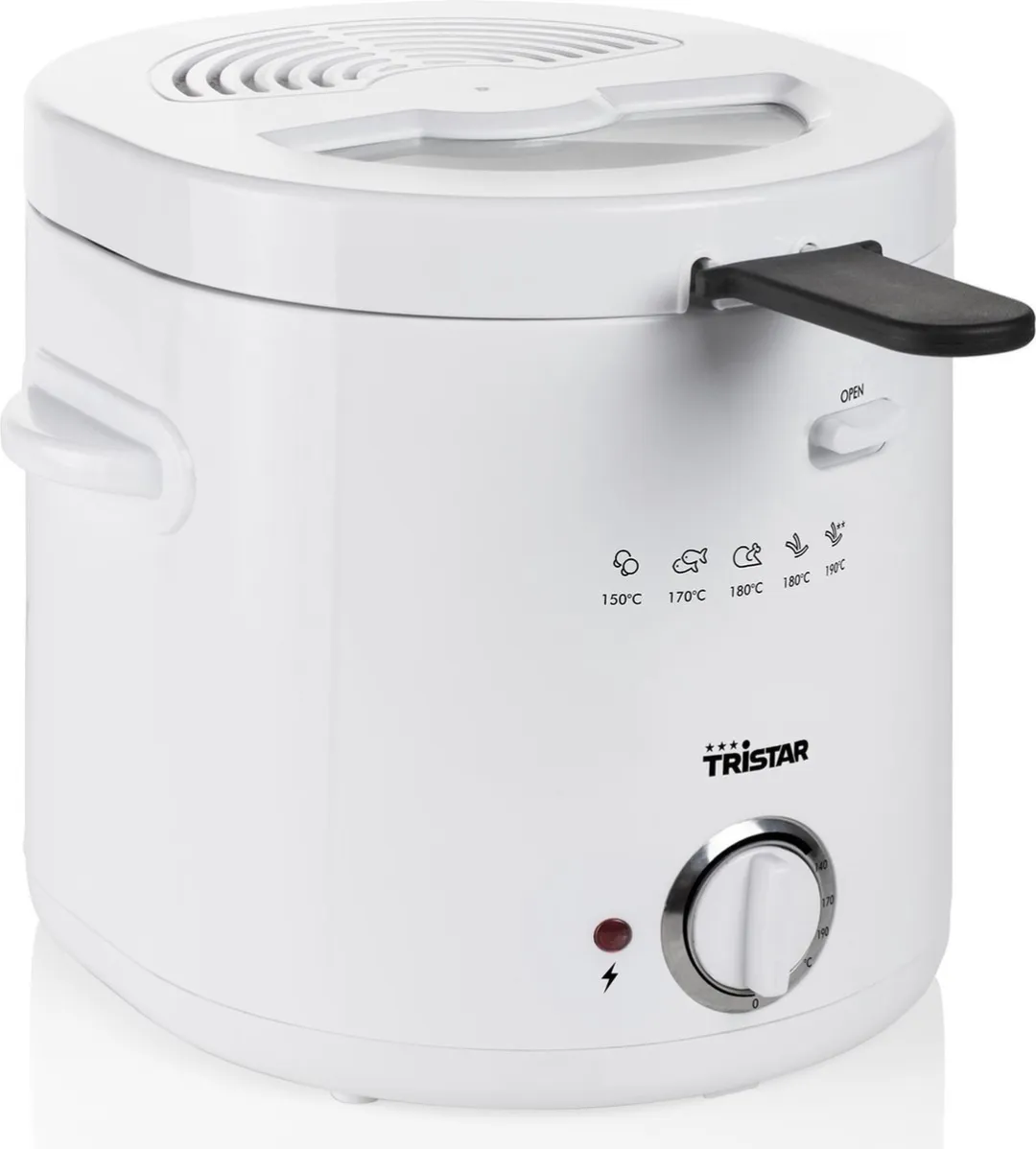 Tristar FR-6941 Frituurpan 1.5L - 1000W - Wit - afbeelding 6 van 6