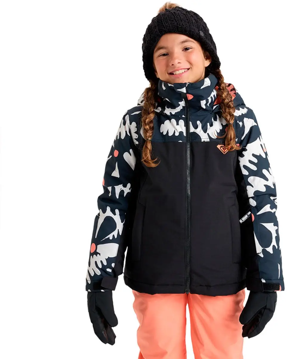 Roxy Galaxy Jas Zwart 8 Years Meisjes