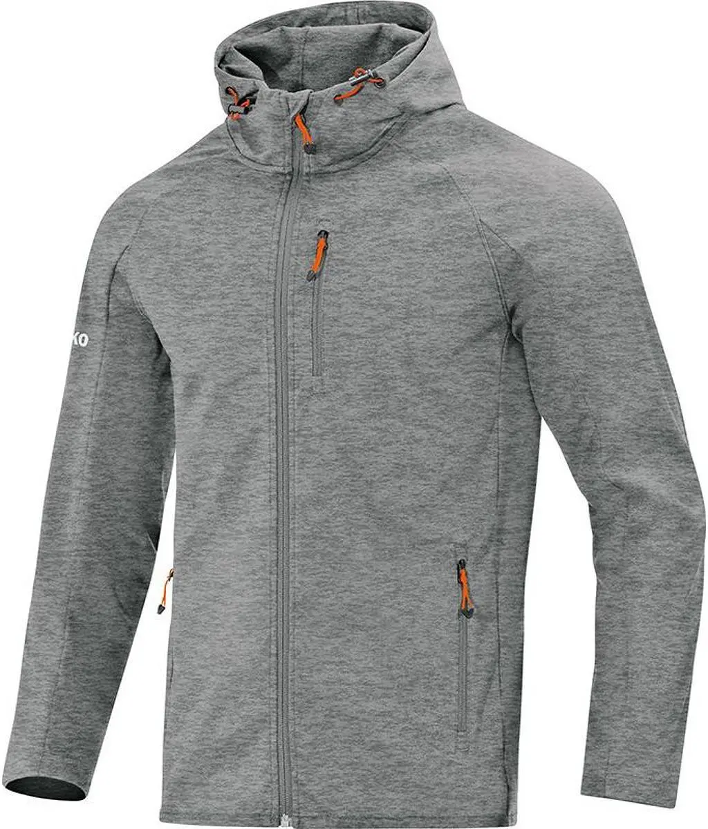 JAKO Light Softshell Jas - Grijs - M - afbeelding 4 van 4
