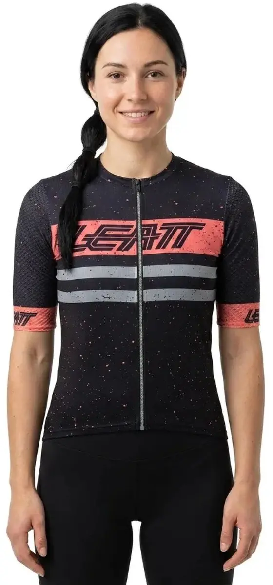 Leatt Mtb Endurance 6.0 T-shirt Met Korte Mouwen Zwart S Vrouw