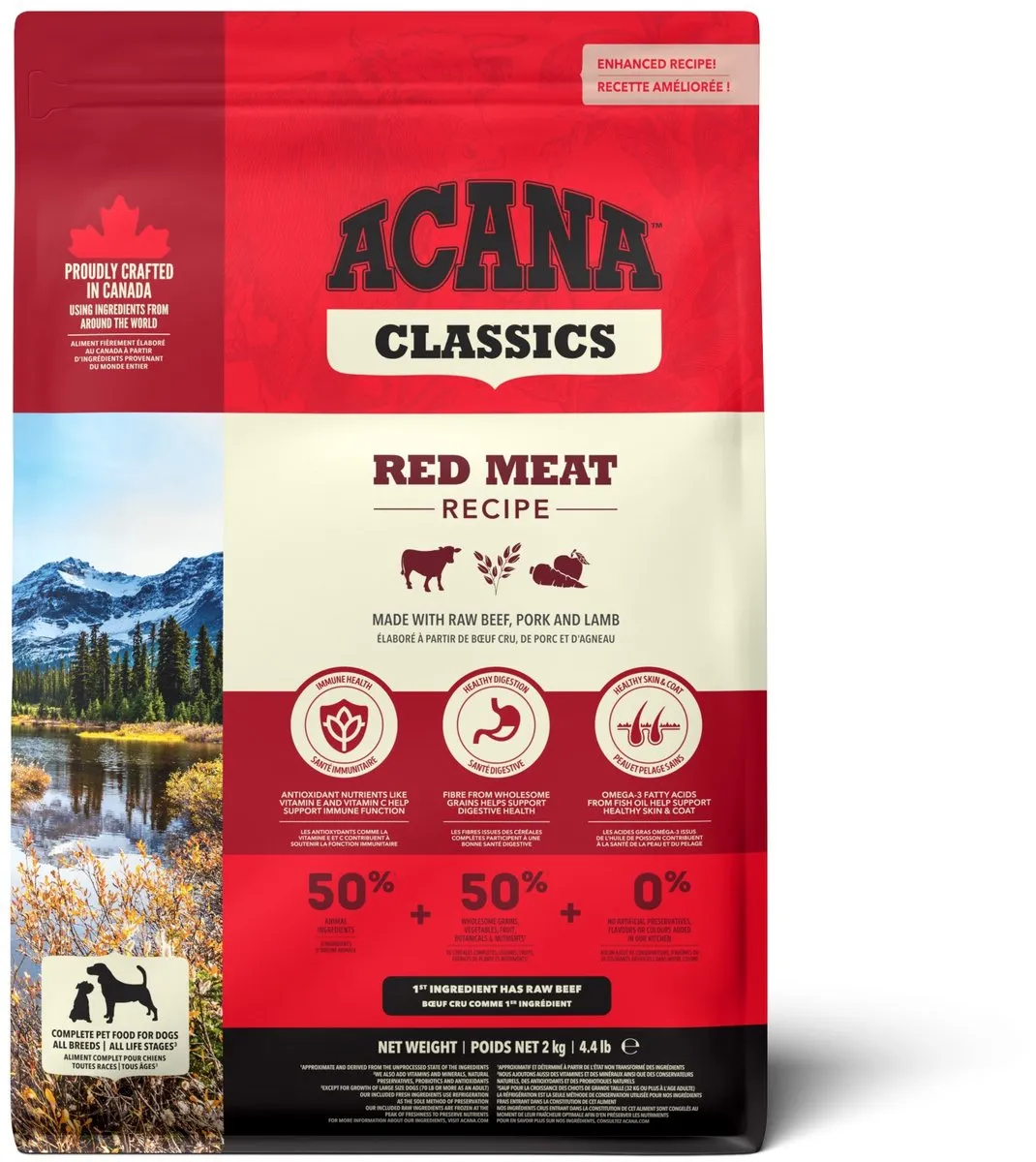 Acana Classics Classic Red Lam&Rund Hondenvoer 2kg