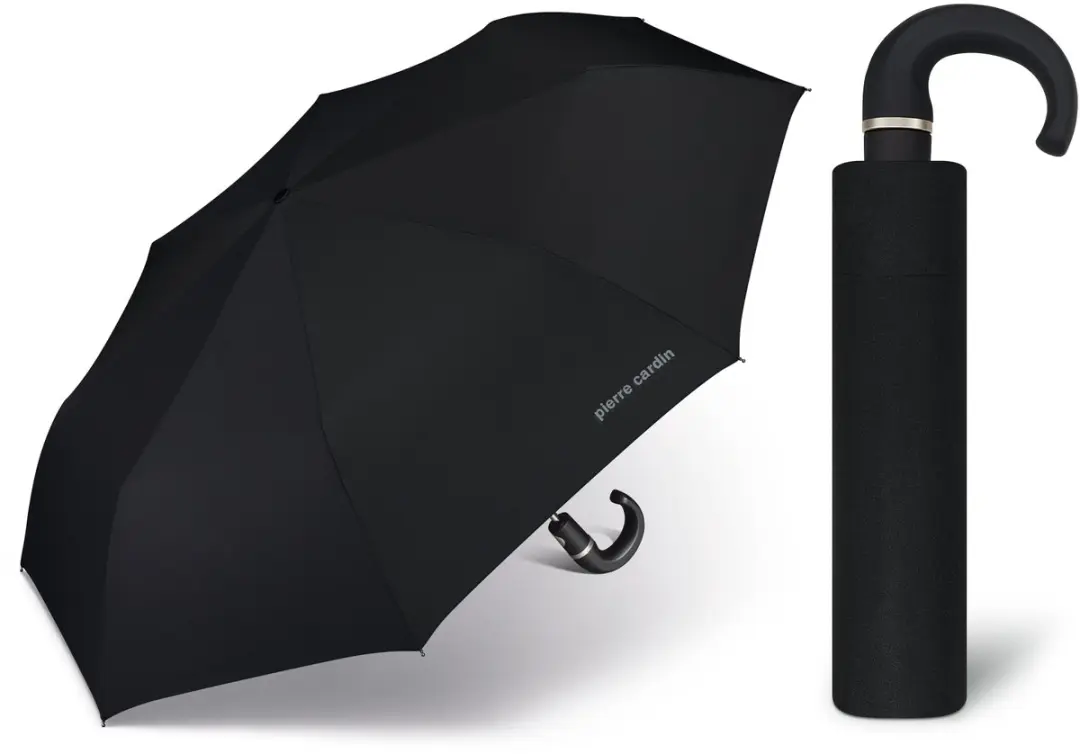 Pierre Cardin Heren Paraplu Automatisch Zwart 84967