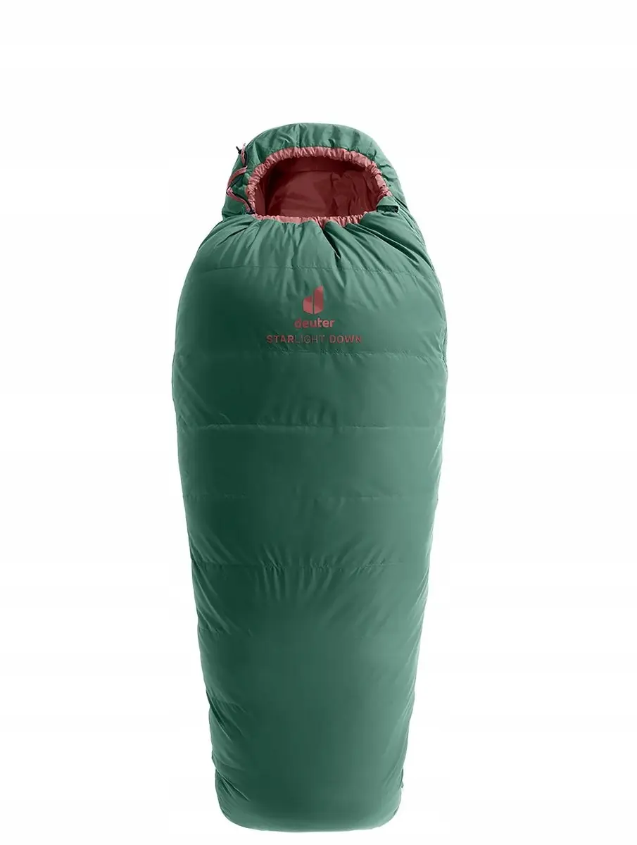 Deuter Starlight Down Kinderslaapzak - Zeegroen/Redwood - afbeelding 5 van 5