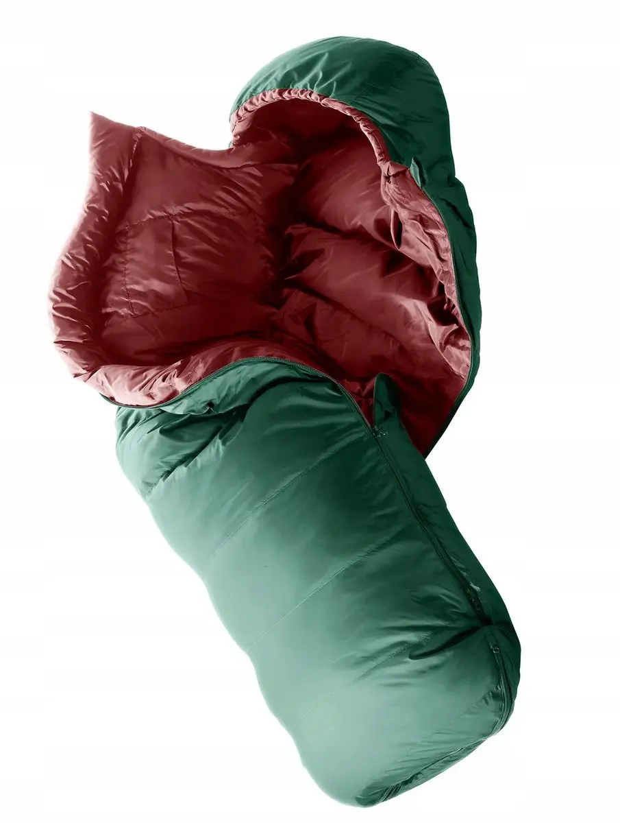 Deuter Starlight Down Kinderslaapzak - Zeegroen/Redwood - afbeelding 3 van 5