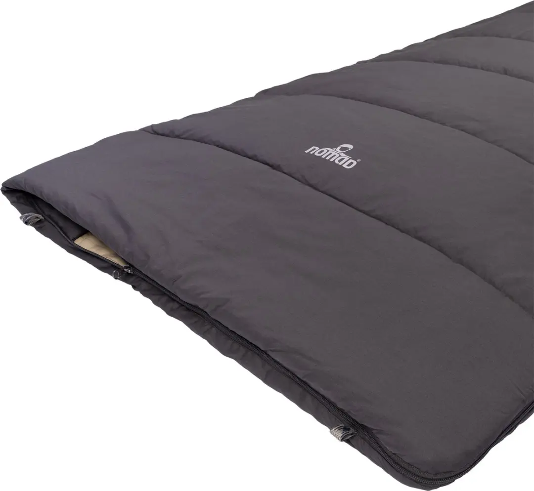 NOMAD Blazer Slaapzak Dekenmodel - 205x80cm - Grijs - afbeelding 5 van 6