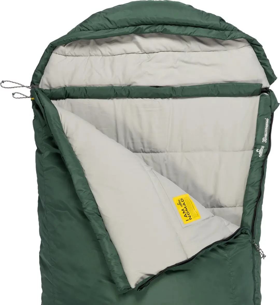 NOMAD Aztec Premium Comfort Slaapzak - 220x80cm - Groen - afbeelding 3 van 6