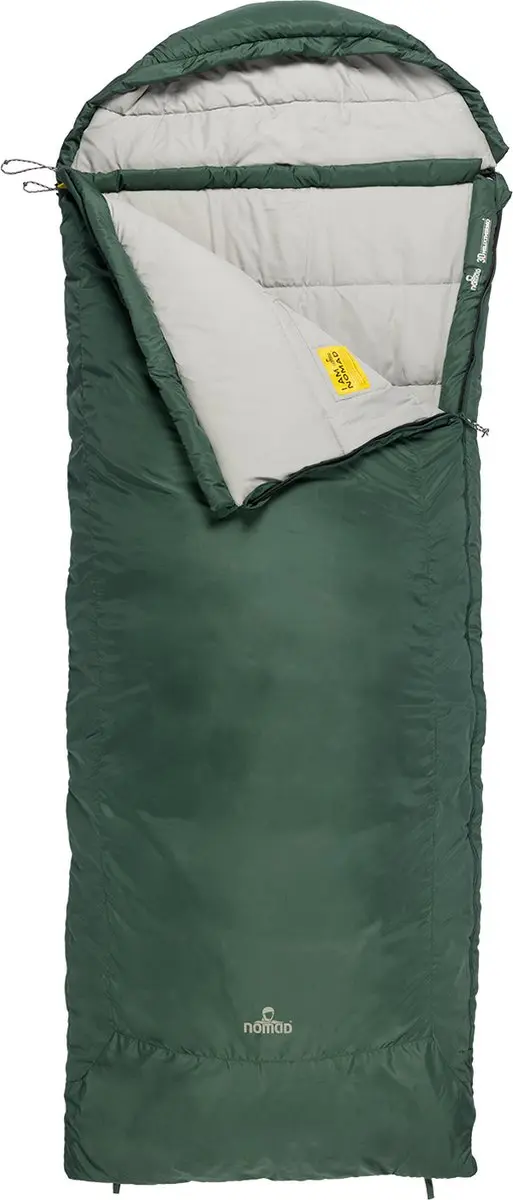 NOMAD Aztec Premium Comfort Slaapzak - 220x80cm - Groen - afbeelding 5 van 6