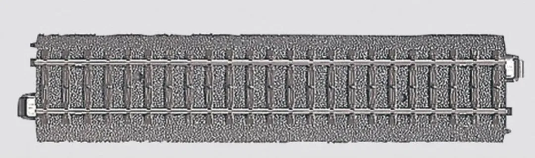 Märklin H0 C-rails 24172 Rechte Rails - 10 Stuks
