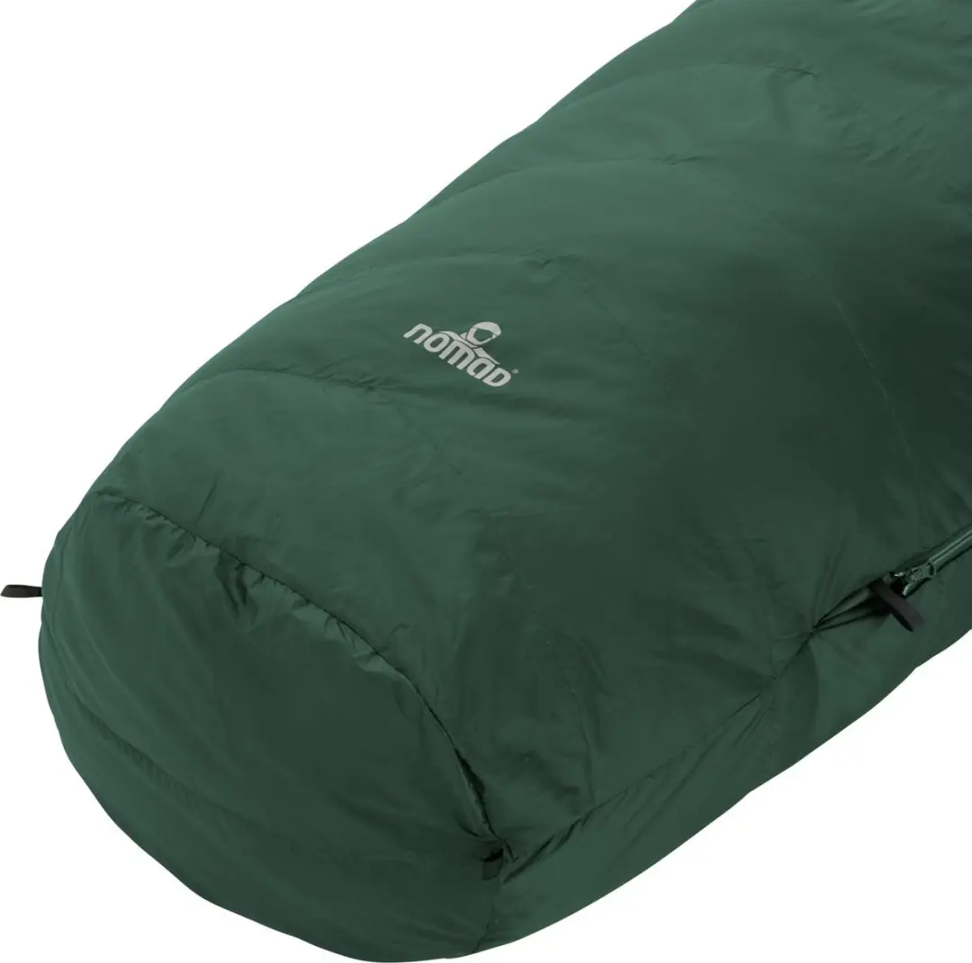 NOMAD Taurus 250 Mummy Slaapzak - 210x80cm - Groen - afbeelding 6 van 6