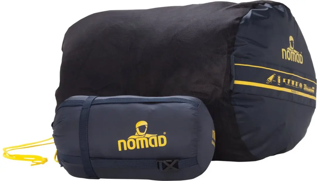 NOMAD Taurus 250 Mummy Slaapzak - 210x80cm - Groen - afbeelding 3 van 6