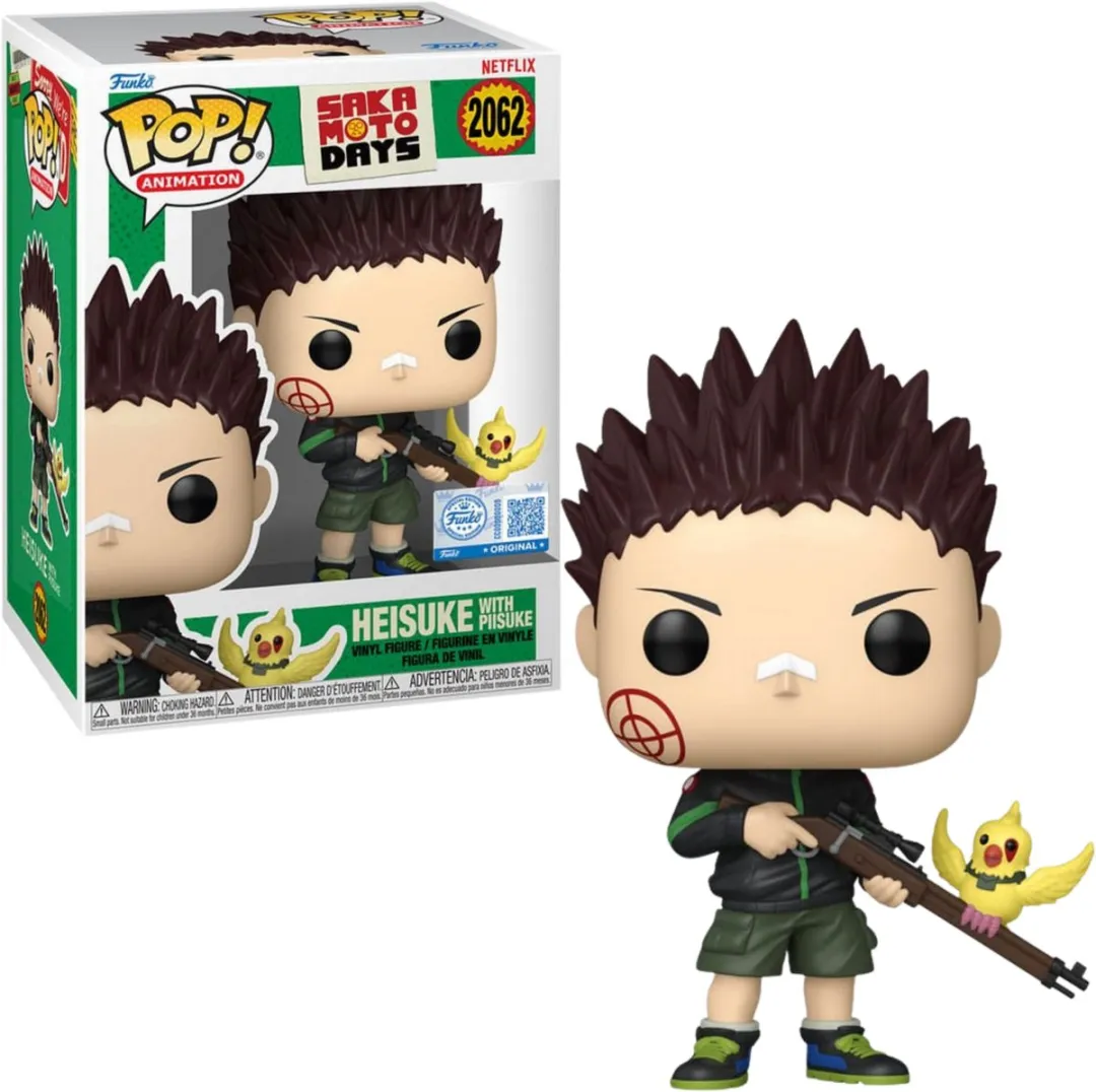 Funko POP! Heisuke & Piisuke Sakamoto Days Exclusive